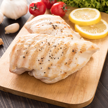 蒜味檸香烤雞胸_360